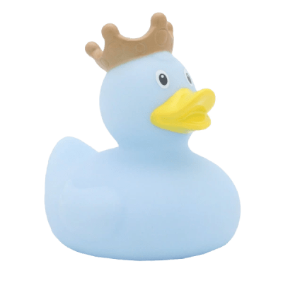 Duck With a Crown, Light Blue