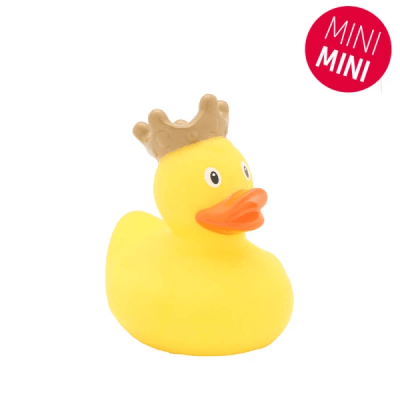 Mini Duck Amarillo con corona