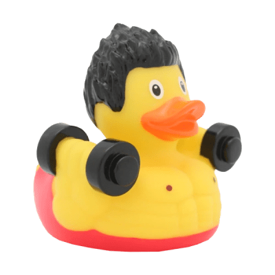 Bodybuilder Duck
