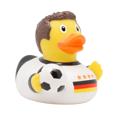 Footballer Duck With 4 Stars