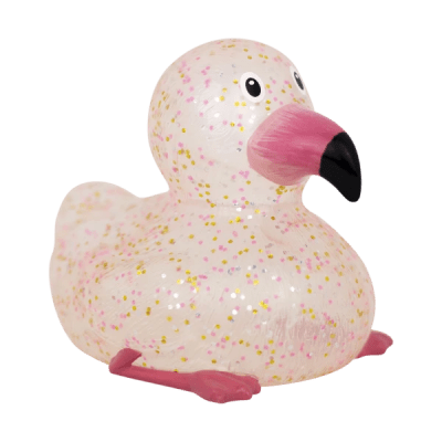 Glitter Flamingo Duck