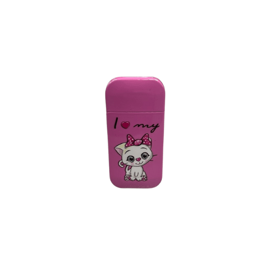 ENCENDEDOR ROSADO I LOVE MY CAT2