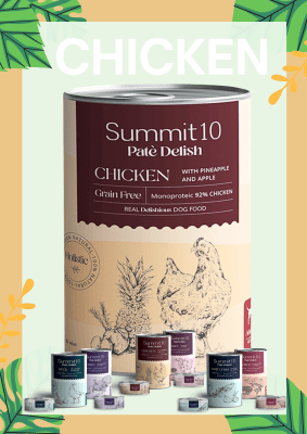 LATA SUMMIT10 - PATE DELISH PERRO 400 gr