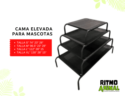 CAMA ELEVADA METALICA | VERANO