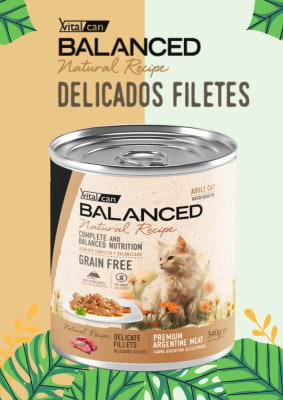 LATA GATO ADULTO B. NATURAL RECIPE / CARNE ARG