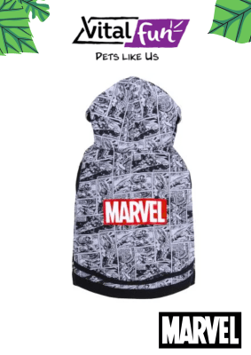 BUZO DE PERRO CON CAPUCHA MARVEL