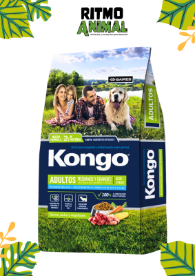KONGO NATURAL PERRO ADULTO - R. MEDIANAS Y GRANDES