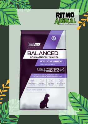 BALANCED GATO EXCLUSIVE RECIPE HIGH PROTEIN POLLO Y ARROZ