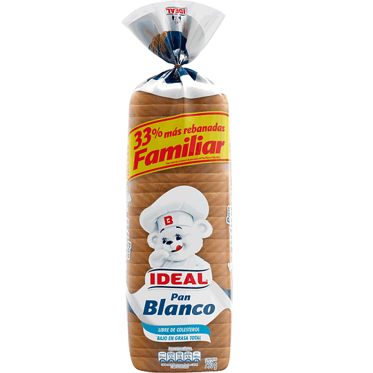 Pan de molde blanco familiar 750 g | Mi Almacen Virtual