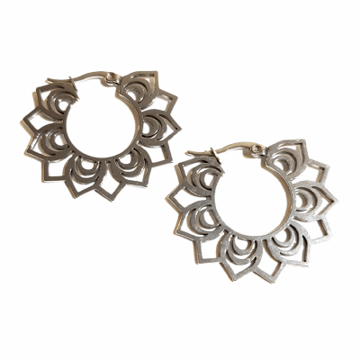 Aros Argolla Flor 2