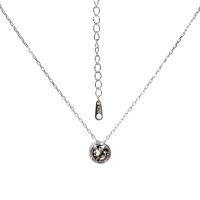 Collar Plata 925 Punto de Luz Swarovski 7MM