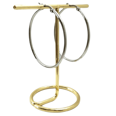 Aros Argolla Plateada Lisa (Varias medidas, hasta 4,5cm)