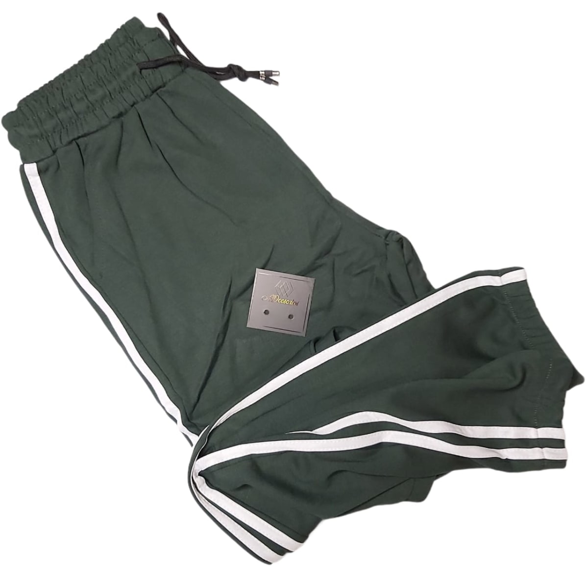 Buzo Jogger Mujer Modelo Rayas Color Verde | ADcesorios
