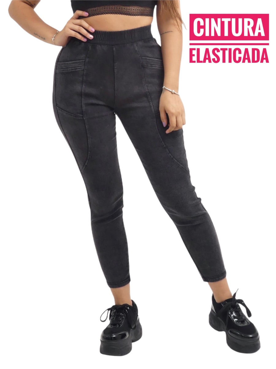 Pantalón Mujer Jogger Tipo Jeans | ADcesorios