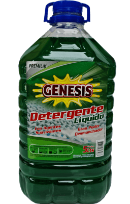 Detergente liquido premium Genesis 5 litros