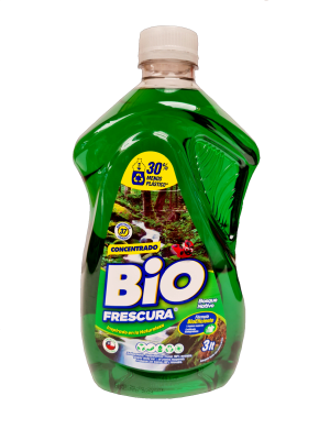 Detergente Bio Frescura matic líquido botella 3 L