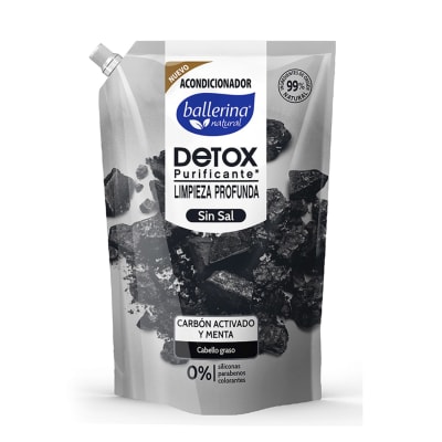 Acondicionador Ballerina Doypack Carbón 750 ml