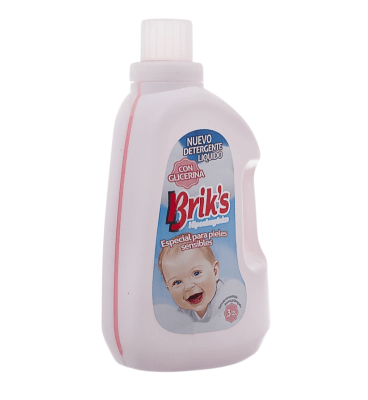 Detergente Briks Hipoalergénico 3 Litros
