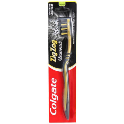 Cepillo Dental Colgate Zig Zag Carbon 1 unidad