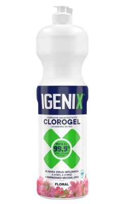 Cloro Gel Igenix floral 900 ml