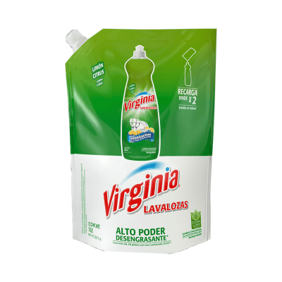 Lavalozas Virginia Concentrado Aroma Limón Citrus 1 LT