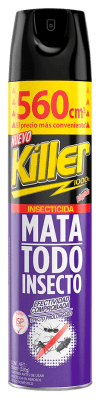 Killer insecticida mata todo insecto 560cc
