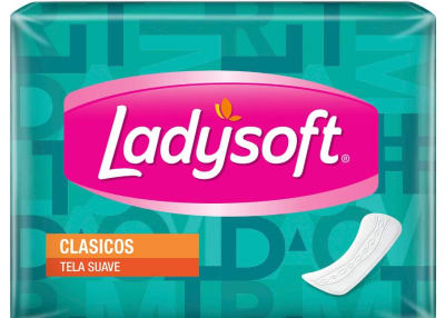Protector Diario Ladysoft Ultradelgada Tela Suave 44 und