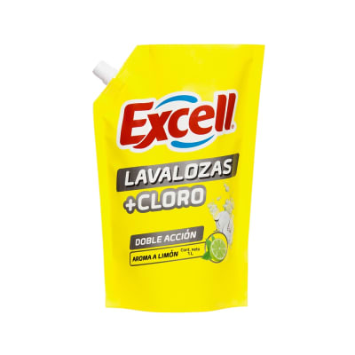 Lavalozas Excell con Cloro Doypack 1 LT