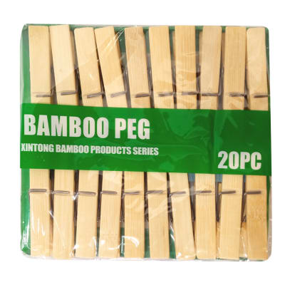 Pinzas de Madera para Ropa 20 unidades