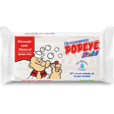 Jabón Popeye Hipoalergénico en barra 170 g