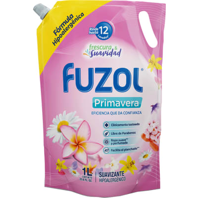 Suavizante Fuzol primavera doypack 1 litro