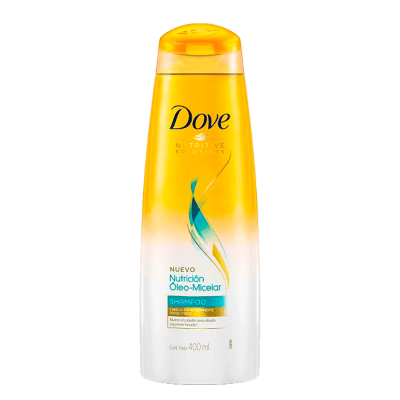 Shampoo Dove Nutrición Óleo-Micelar 400 ml