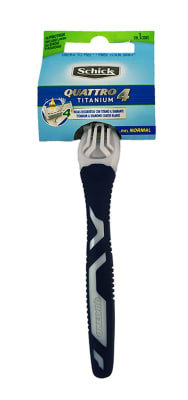 Máquina de Afeitar Schick Quattro 4 Titanium