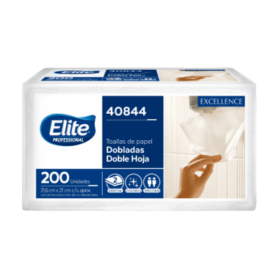 Toalla de papel Interfoliada elite 200 und