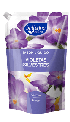 Jabón Ballerina Doypack Violetas Silvestres 750 ml