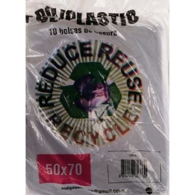 Manga Bolsa de Basura Poliplastic 50x70 cm