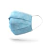Mascarilla 3 pliegues color Celeste 50 und.1