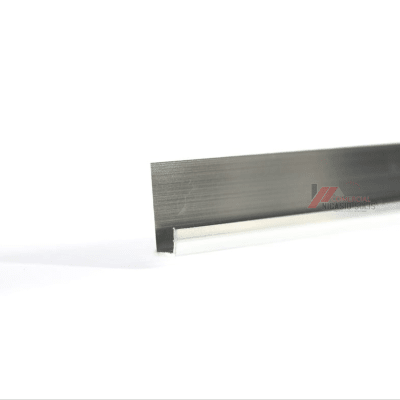 PERFIL J PLATEADO 3MM PLACA MARMOL