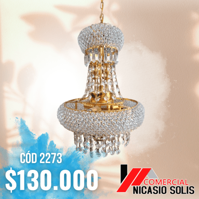 LAMPARA CRISTAL COSSINO ARMADA1