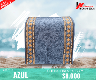 ALFOMBRA AZUL