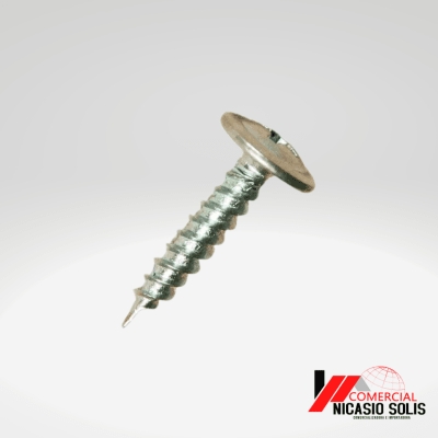 tornilos lenteja punta aguja 3/4 100 un