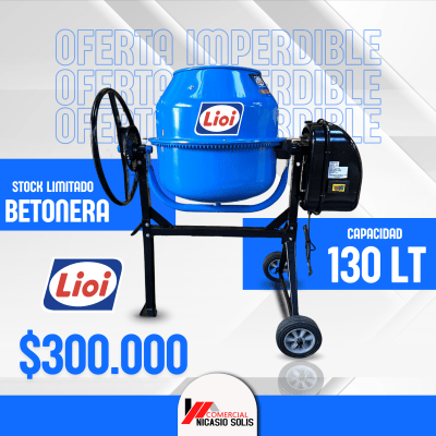 BETONERA LIOI 130 LT