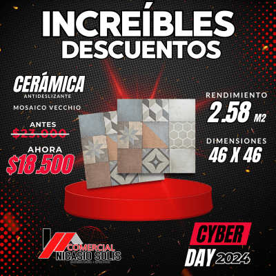 Cerámica Mosaico Vecchio 46x46 2.58m2