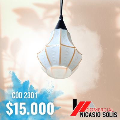 COLGANTE VIDRIO