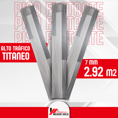 PISO FLOTANTE GRIS TITANIO 7MM1