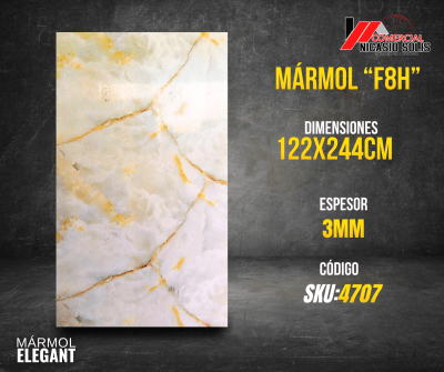 PVC MÁRMOL VERDE CLARO F8H1