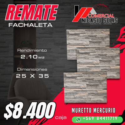 CERÁMICA PARED MURETTO MERCURIO