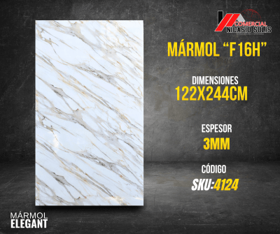 PVC MÁRMOL CLARIDAD F16H