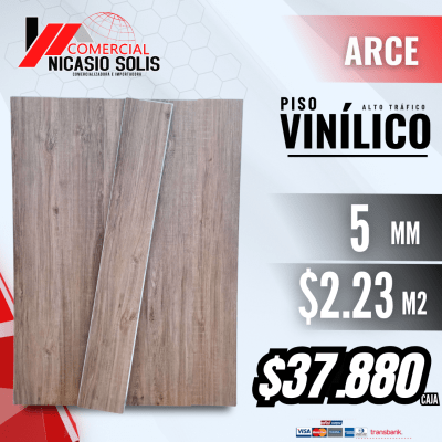 PISO VINILICO SPC CAJA ARCE 2.23M21