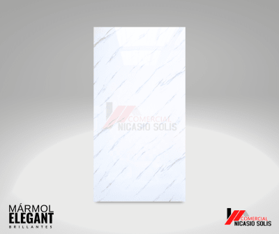 PME-07 PLACA MÁRMOL ELEGANT BLANCO ESCARCHA